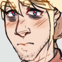 doodle of this weird guy