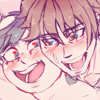 setsuna gives me straight girl vibes. she would joke abt making out with her friends then be like jk. unless chiaki wants that ;P